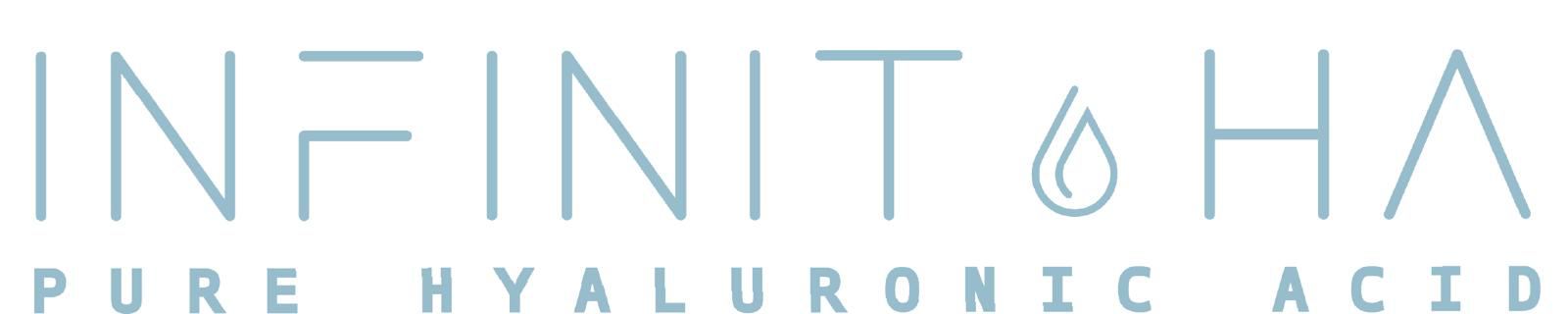 Logo ufficiale INFINITHA, azzurro su fondo bianco